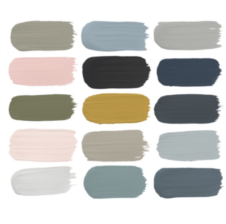 trusted painters low sheen standard colors