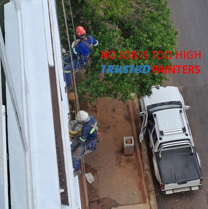 paintng contractors Johannesburg ,trusted painters pty ltd. Painting at heights