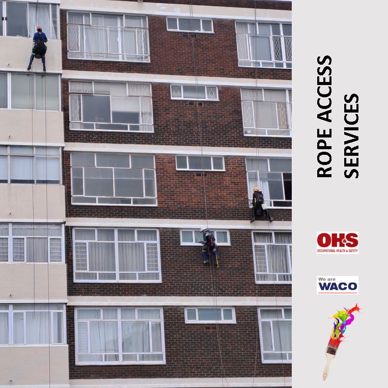 trusted painters rope access technicians for painting at heights  and building maintenance